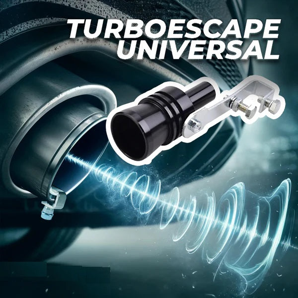 TURBOESCAPE ® Válvula de Sonido Turbo para Carro/Moto